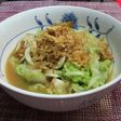 白菜とちくわのレンチン味噌煮
