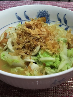 白菜とちくわのレンチン味噌煮-レシピのメイン写真