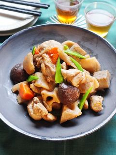 味付けはめんつゆのみ!筑前煮-レシピのメイン写真