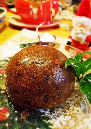 クリスマスプディング-レシピのメイン写真