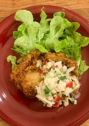 チキンの蕪クリーミーソースかけ♪めっけ-レシピのメイン写真