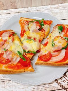 パン耳ピザ-レシピのメイン写真