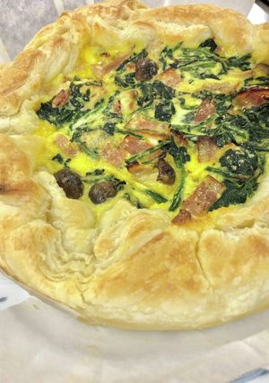 かんたんほうれん草のキッシュ-レシピのメイン写真