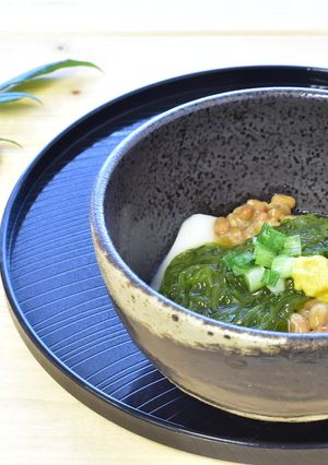 めかぶ納豆餅-レシピのメイン写真