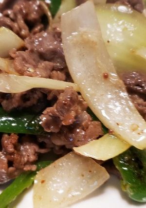 牛肉と野菜のマスタード入りマヨネーズ炒め-レシピのメイン写真