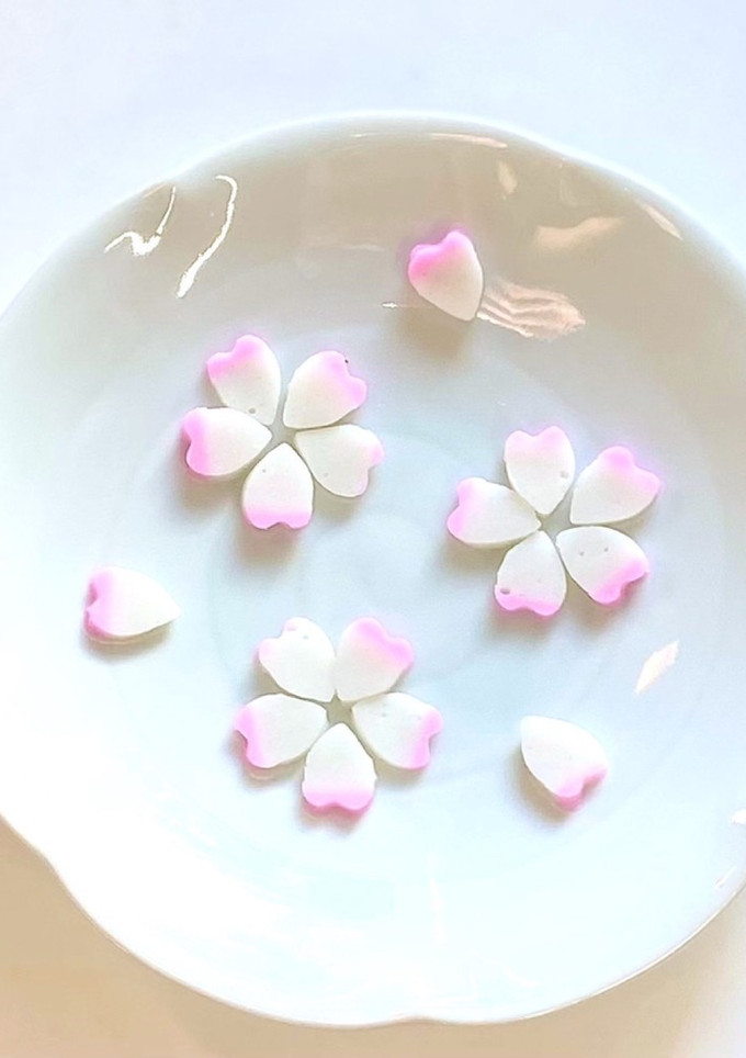 合格願✨蒲鉾を花びら型で抜き桜に-レシピのメイン写真