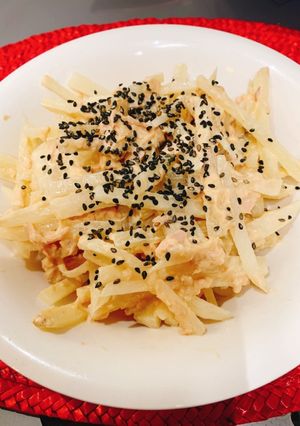 ヤーコンのツナマヨ♪-レシピのメイン写真