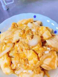 鶏胸肉のすき焼き風卵とじ-レシピのメイン写真