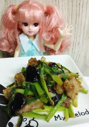 リカちゃん♡豚肉ニラとにかくスタミナ炒め-レシピのメイン写真