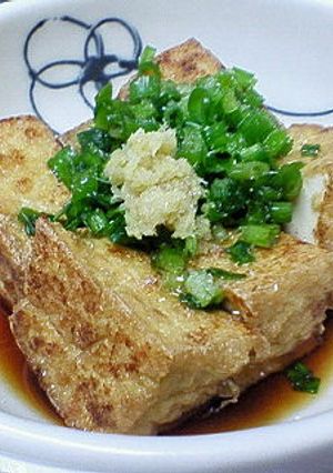 絹生揚げのサッパリ薬味のせ-レシピのメイン写真