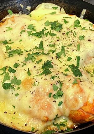 鶏胸肉のオーロラソースチーズオーブン焼き-レシピのメイン写真