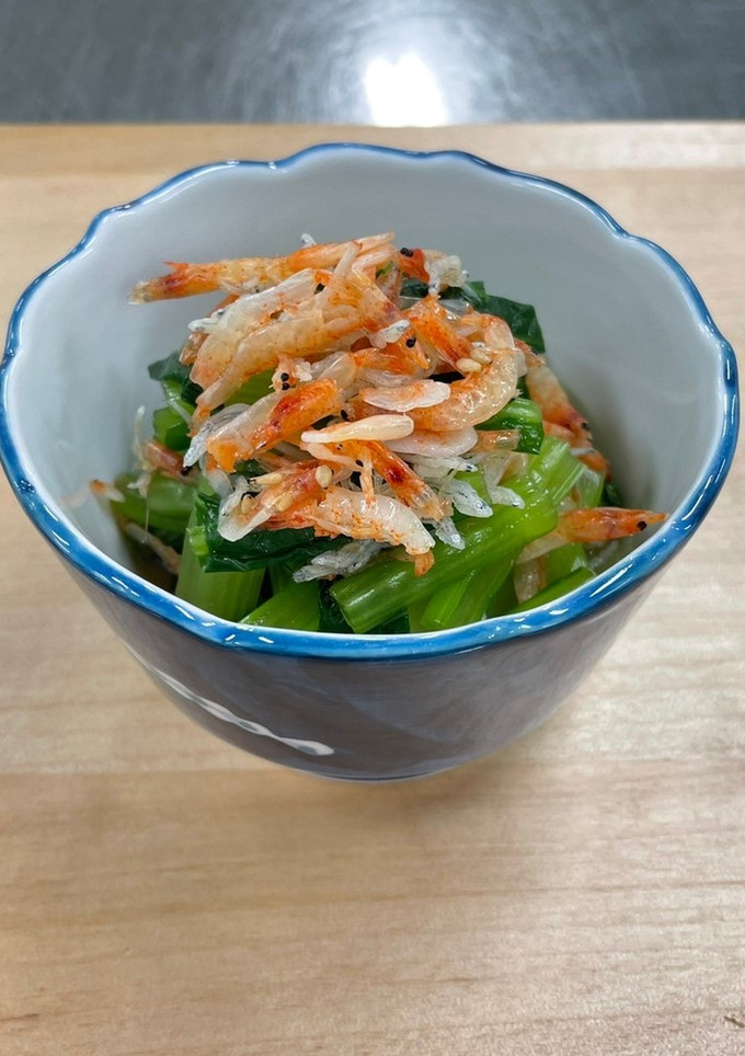 レンジで作る　簡単小松菜の煮浸し-レシピのメイン写真