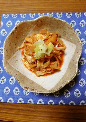 ヨウサマの減塩肉味噌チキン夜中のおつまみ-レシピのメイン写真