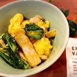 豚肉と卵とチンゲンサイの中華炒め♪