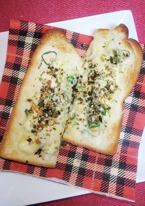 海苔ふりかけ　マヨチーズトースト♡-レシピのメイン写真