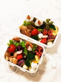 娘達のお弁当2021.12.15-レシピのメイン写真