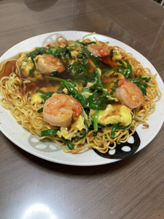 カリふわトロ★にらたまあんかけ焼きそば-レシピのメイン写真