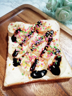 食パンでチョコバナナ-レシピのメイン写真