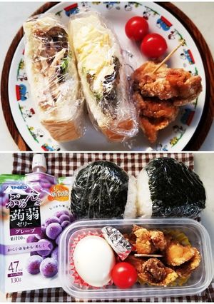 おにぎり&サンドイッチ(12.15)-レシピのメイン写真