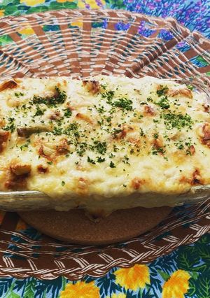 長ネギ大量消費じゃが芋と長ネギのグラタン-レシピのメイン写真
