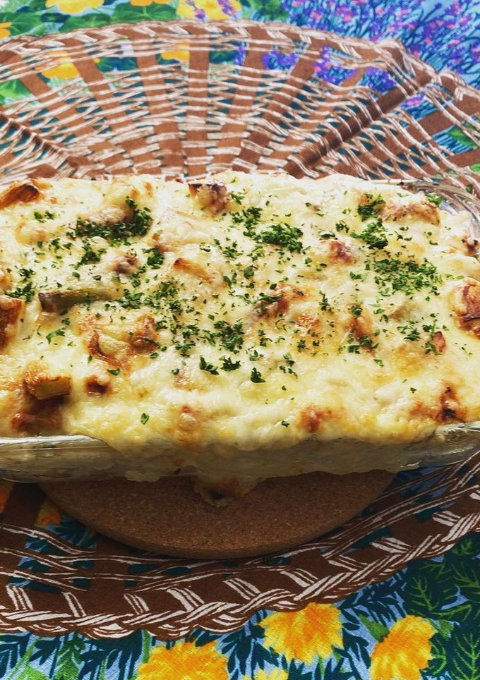長ネギ大量消費じゃが芋と長ネギのグラタン-レシピのメイン写真