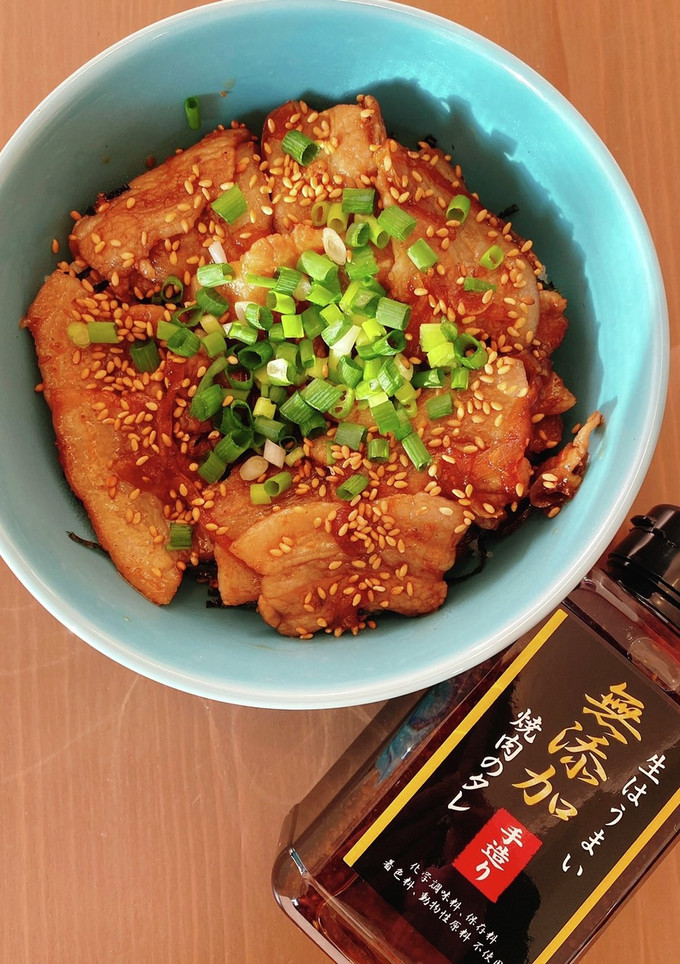 無添加焼肉の生だれで北海道豚丼再現-レシピのメイン写真