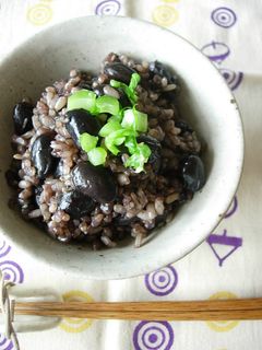 黒豆と生姜の炊き込みご飯-レシピのメイン写真