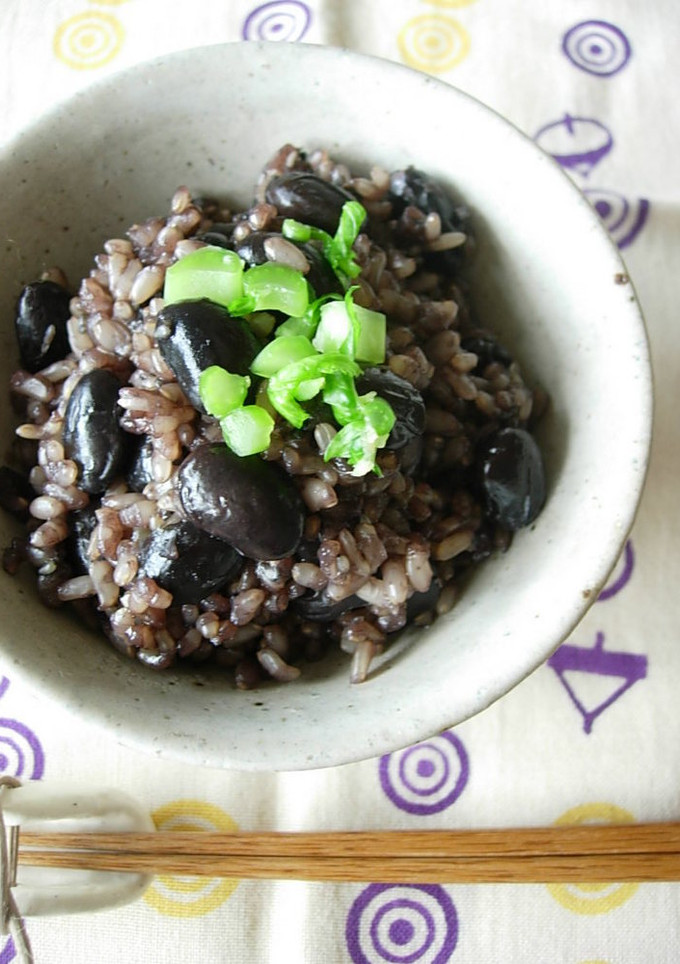 黒豆と生姜の炊き込みご飯-レシピのメイン写真