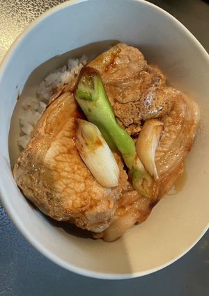 たった一つの調味料で簡単豚の蒲焼き丼-レシピのメイン写真