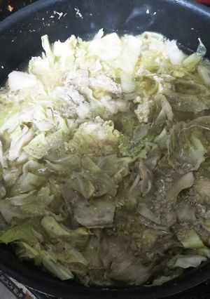 キャベツと鶏肉とキノコのダイエットスープ-レシピのメイン写真