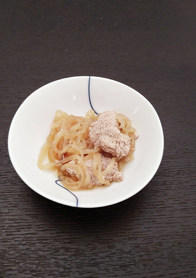 生たらことしらたきの煮物-レシピのメイン写真