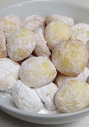 サクサク！ココナッツスノーボールクッキー-レシピのメイン写真