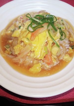 あんたっぷり カニカマで天津飯-レシピのメイン写真