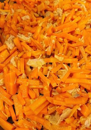 三浦市産にんじんとツナの炒め物-レシピのメイン写真