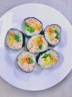 簡単キンパ サラダチキン編-レシピのメイン写真