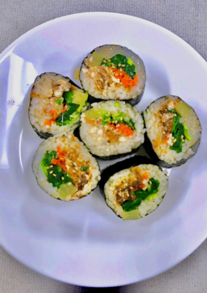 簡単キンパ　～マグロ缶編～-レシピのメイン写真