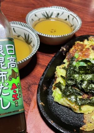 山芋鉄板(和風だし)-レシピのメイン写真