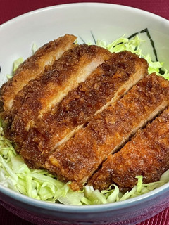 キャベツ美味しい ソースカツ丼!-レシピのメイン写真
