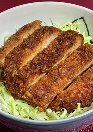 キャベツ美味しい　ソースカツ丼！-レシピのメイン写真
