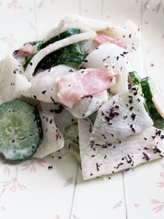 かぶのゆかりサラダ-レシピのメイン写真