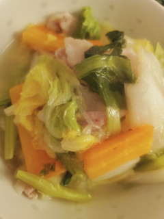 白菜にんじん小松菜のほっと煮-レシピのメイン写真