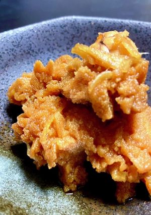 生姜のきいた煮たらこ-レシピのメイン写真