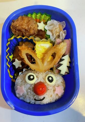 クリスマス　トナカイ　弁当-レシピのメイン写真