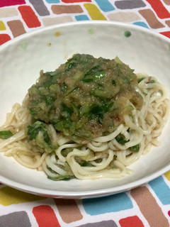 超簡単☆激うま!ねぎ塩おろしうどん♪♪♪-レシピのメイン写真