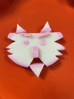 寅の飾り切り#寅かまぼこ#干支かまぼこ-レシピのメイン写真