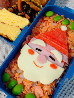 キャラ弁☆サンタさん-レシピのメイン写真