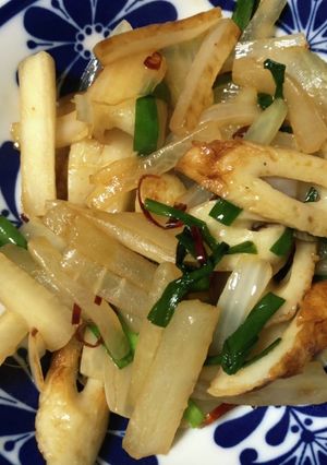 大根消費！大根とちくわのオイスター炒め-レシピのメイン写真