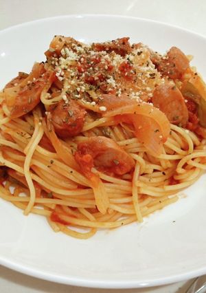 レンチンで簡単♪本格ナポリタン-レシピのメイン写真