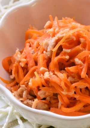 【副菜】レンジでにんじんしりしり風-レシピのメイン写真