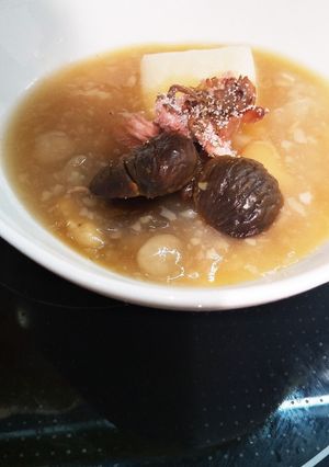 白いんげん豆の、白いおしるこ-レシピのメイン写真